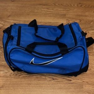 Blue Nike Duffel Bag